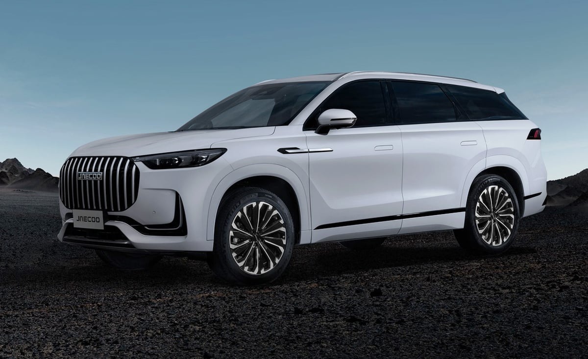 Novi Jaecoo 8: kitajski SUV v Evropi izziv Škodi Kodiaq in Toyoti RAV4