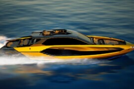 Lamborghini in Tecnomar predstavljata visokozmogljivo prestižno jahto 101FT