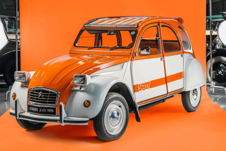 Citroen 2CV Spot praznuje 50 let: prva omejena serija, ki je osvojila Evropo