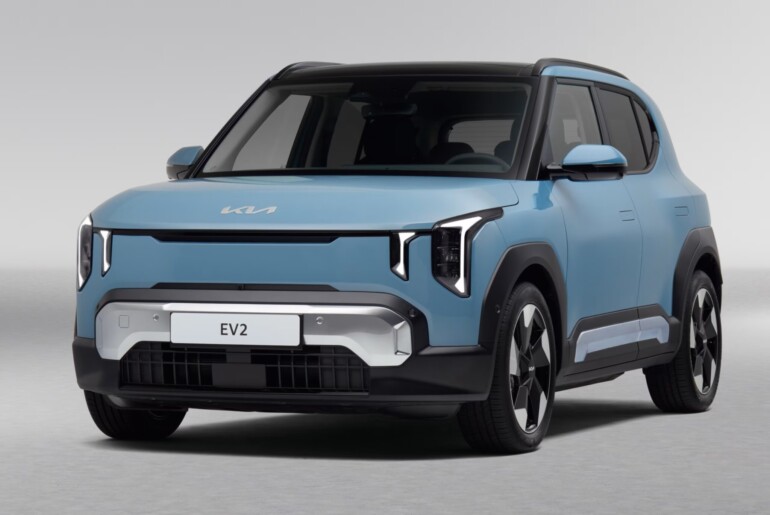 Kia EV2, novi električni SUV z dosegom do 453 kilometrov junija v Sloveniji