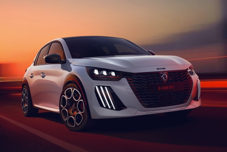 Peugeot E-208 GTi: vrnitev legende z elektriko in 281 KM