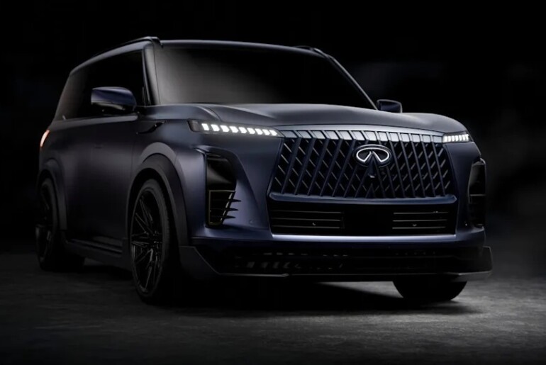 Infiniti QX80 Red Sport izziva Mercedes-AMG in BMW M