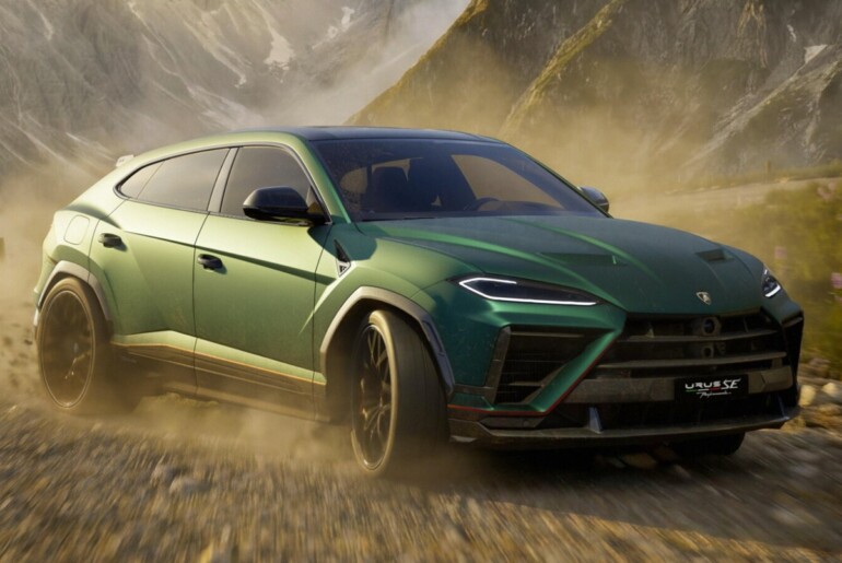 Novi Lamborghini Urus SE Performante: 812 KM, priključno-hibridni pogon in kar 312 km/h