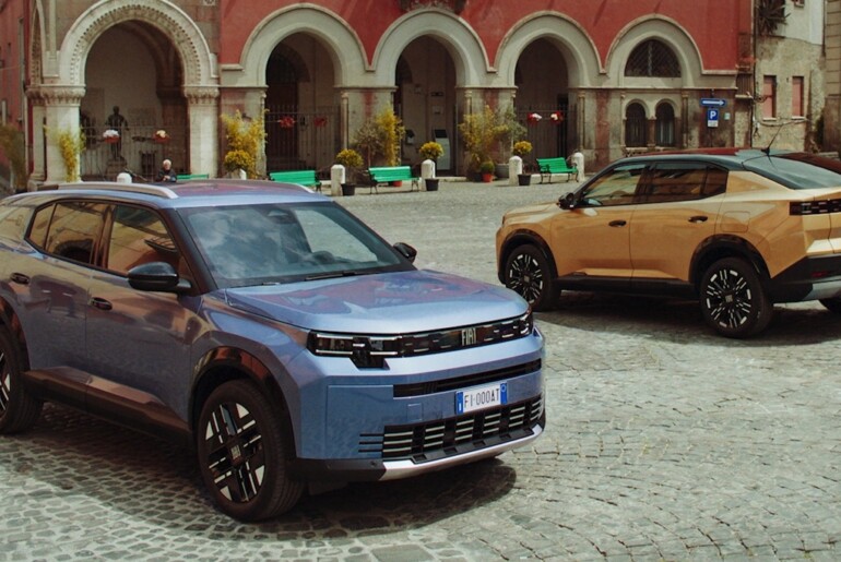 FIAT Grizzly in Grizzly Fastback: nova družinska SUV-ja z električnim in hibridnim pogonom