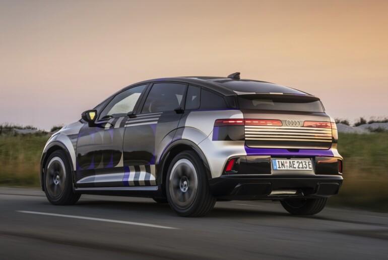 Audi A2 e-tron: najbolj učinkovit električni Audi doslej z rekordno nizko porabo 12,8 kWh/100 km