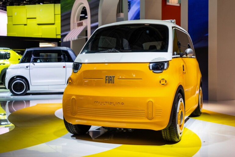 Fiat Multiplina: električni štirisedežnik napovedan leta 2028