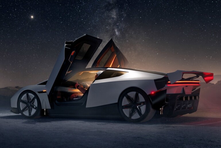 Tesla Roadster: električni športnik s potisniki SpaceX in pospeškom v 0,81 sekunde