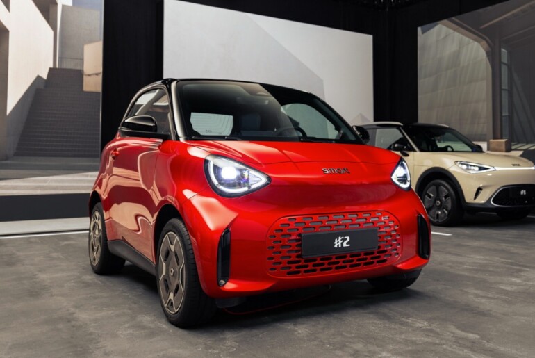 Smart #2: električni naslednik Fortwo z 290 km dosega in ceno pod 20.000 evrov